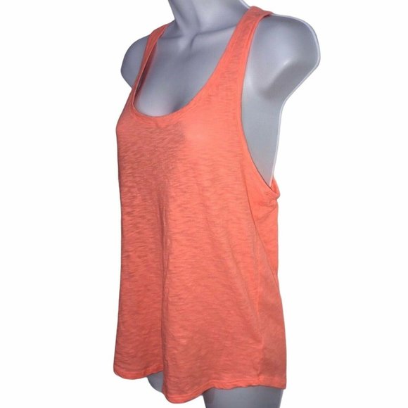 Athleta Orange Peach Lightweight Racerback Tank XS - Picture 3 of 5